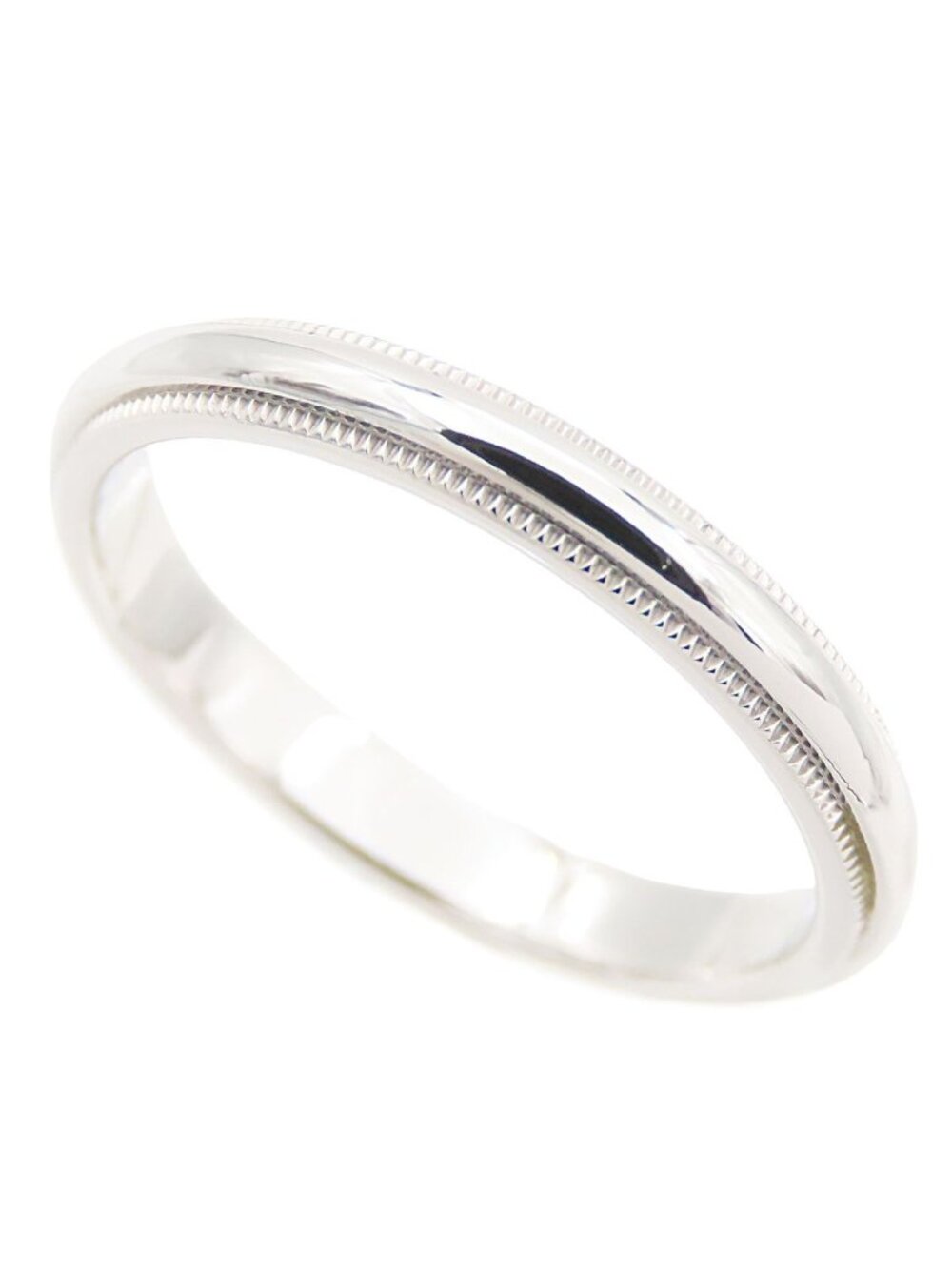 Tiffany & Co Milgrain Ring Together Platinum